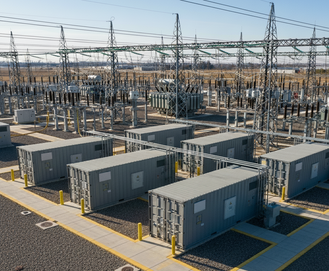 Batteriespeicher für Energieversorger